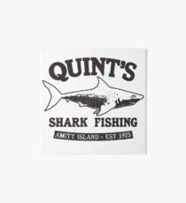JAWS cool shark Art Board