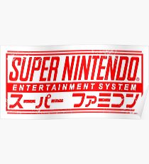 Japanese SNES Poster
