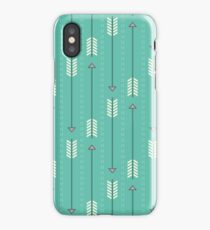 Arrows_Turquoise iPhone Case