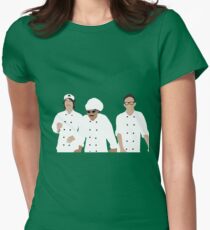 Menschlicher Kuchen Tailliertes T-Shirt