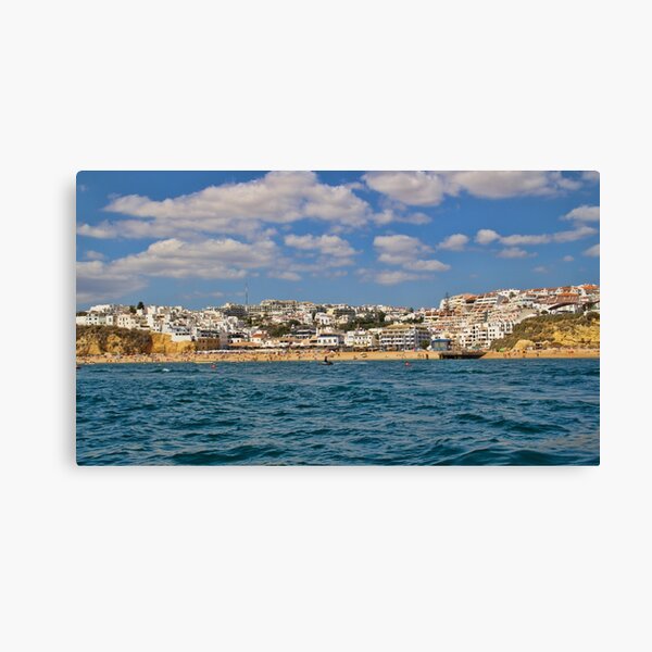 Albufeira Town, Algarve, Portugal Canvas Print