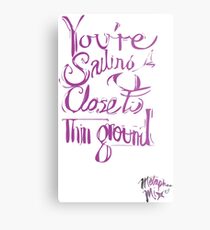 Amusing metaphors Metal Print