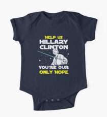 Rette uns Hillary! Baby Body Kurzarm