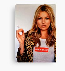 Kate Moss Canvas Print
