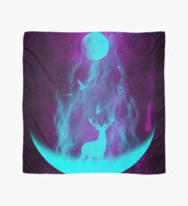 Enlightened Forest: Neon Deer Scarf