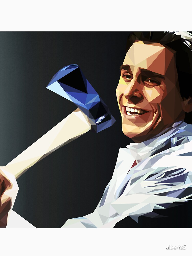 patrick bateman white shirt