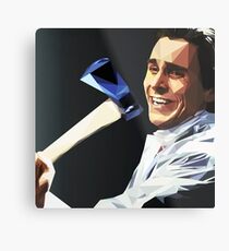 Patrick Bateman Metal Print