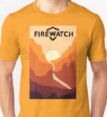 Firewatch horizion with logo Unisex T-Shirt