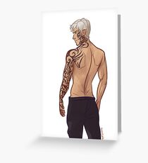 Rowan Tattoos Greeting Card
