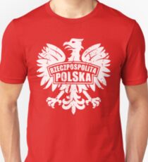 Polish Rzeczpospolita Polska Eagle Emblem Unisex T-Shirt