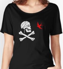 The Flag of Captain Jack Sparrow Women's Relaxed Fit T-Shirt