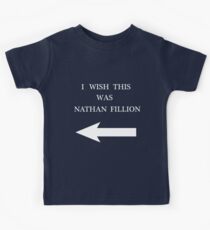 I Wish This Was Nathan Fillion Kids Tee