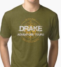 Drake Adventure Tours Tri-blend T-Shirt