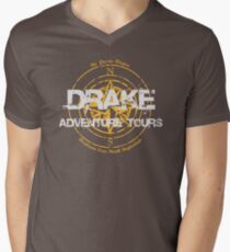 Drake Adventure Tours Men's V-Neck T-Shirt