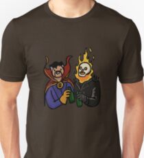 Doctor Strange & Ghost Rider Chilling Out Unisex T-Shirt