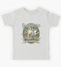 PREHISTORIC PRINCESS - StegosnoWhite & The Seven Velociraptors Kids Tee