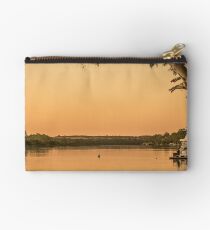 Relaxing on the river Studio Pouch