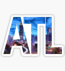 Atlanta Night Sticker