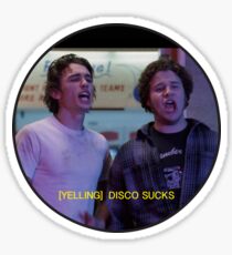 FREAKS AND GEEKS DISCO SUCKS Sticker