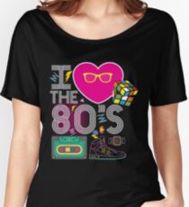 I heart the 80's eighties Women's Relaxed Fit T-Shirt