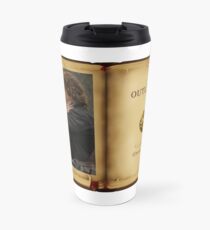 Outlander book with Jamie and Claire Travel Mug