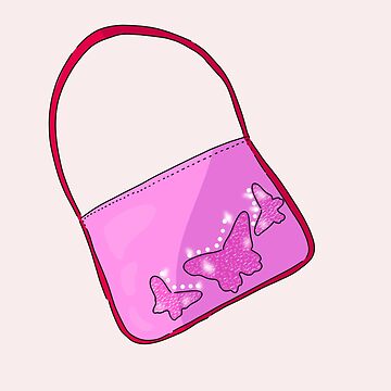 Y2k McBling Era Pink Fashion Purse Photographic Print for Sale by Aileen  Swansen