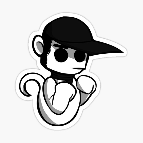 Ghost Batter sticker Sticker