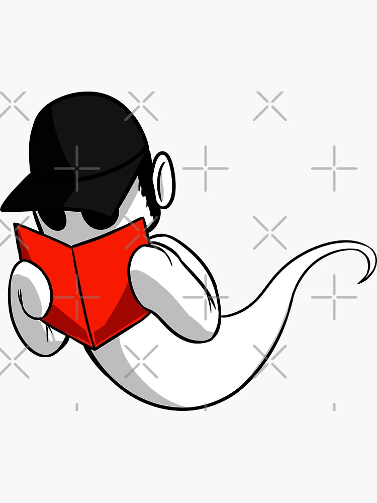 Another Ghost Batter sticker by Emmytwofive