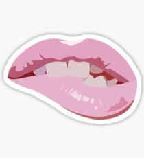 Lip Bite Sticker