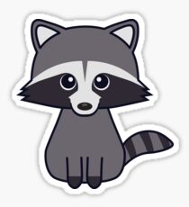 Cute Racoon Sticker
