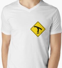 Portage Symbol V-Neck T-Shirt