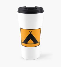 Campsite Symbol Travel Mug