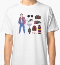 Back to the Future : Time Traveler Essentials 1985 Classic T-Shirt