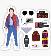 Back to the Future : Time Traveler Essentials 1985 Sticker
