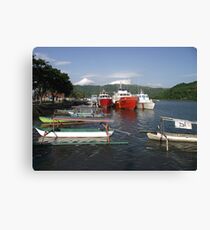 Leaving Lombok Canvas Print