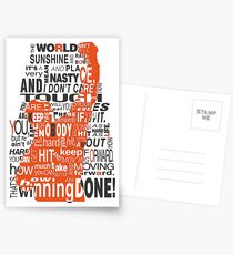 Keep moving forward! Postcards