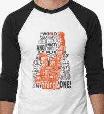 Keep moving forward! Men's Baseball ¾ T-Shirt