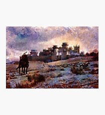Jon Snow Of Winterfell Photographic Print