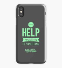 I Need Help iPhone Case