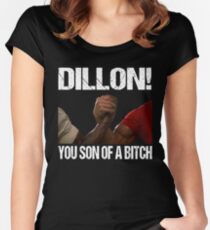 Schwarzenegger Dillon Predator Arm Wrestle Women's Fitted Scoop T-Shirt