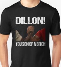 Schwarzenegger Dillon Predator Arm Wrestle Unisex T-Shirt