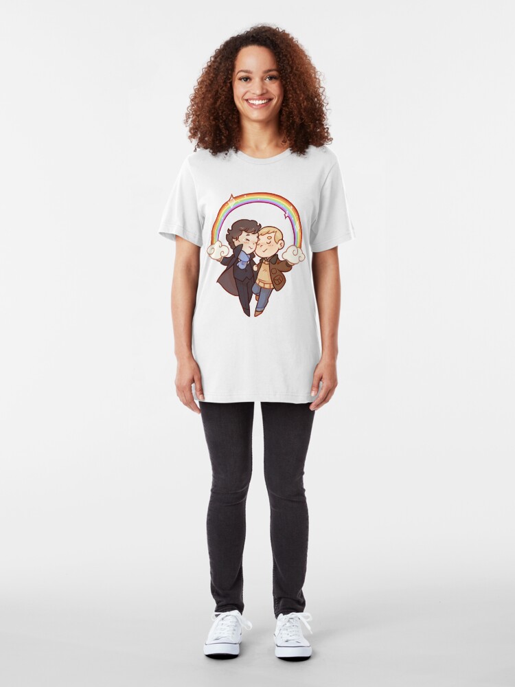 Alternate view of lovewins Slim Fit T-Shirt