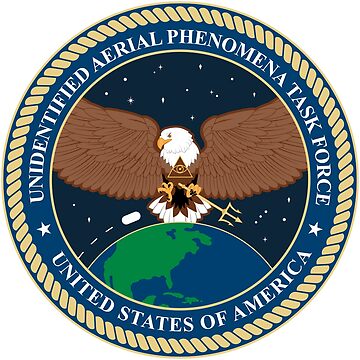 Artwork thumbnail, Unidentified Aerial Phenomena Task Force (UAPTF) Insignia by ToInfinity