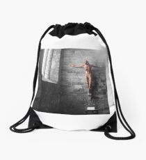 Crucifix Drawstring Bag