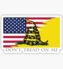 American Gadsden Sticker
