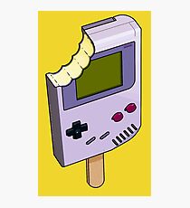 Game Boy Ice Cream Photographic Print
