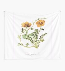 Botanical Prints Wall Tapestry