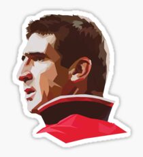 king cantona Sticker