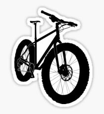 Fat Bike Stickers | Redbubble