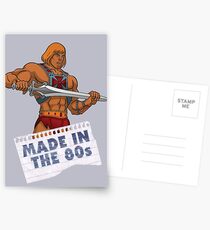 He-Man Made in the 80s Postcards